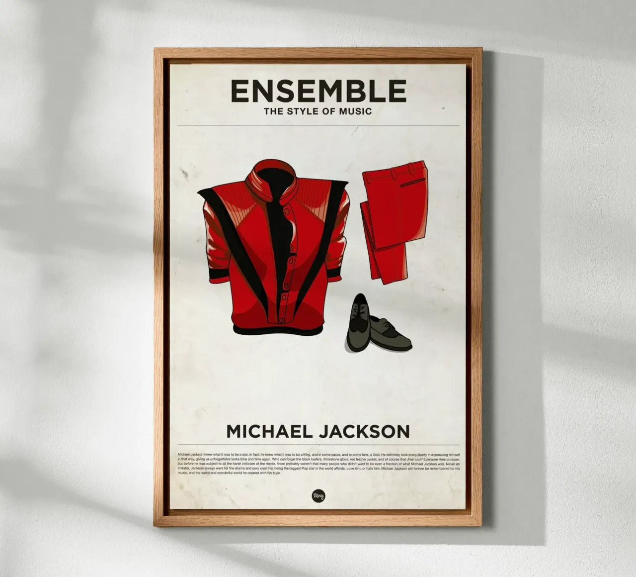 Ensemble Michael Jackson alluminio dibond da Moxy Creative House