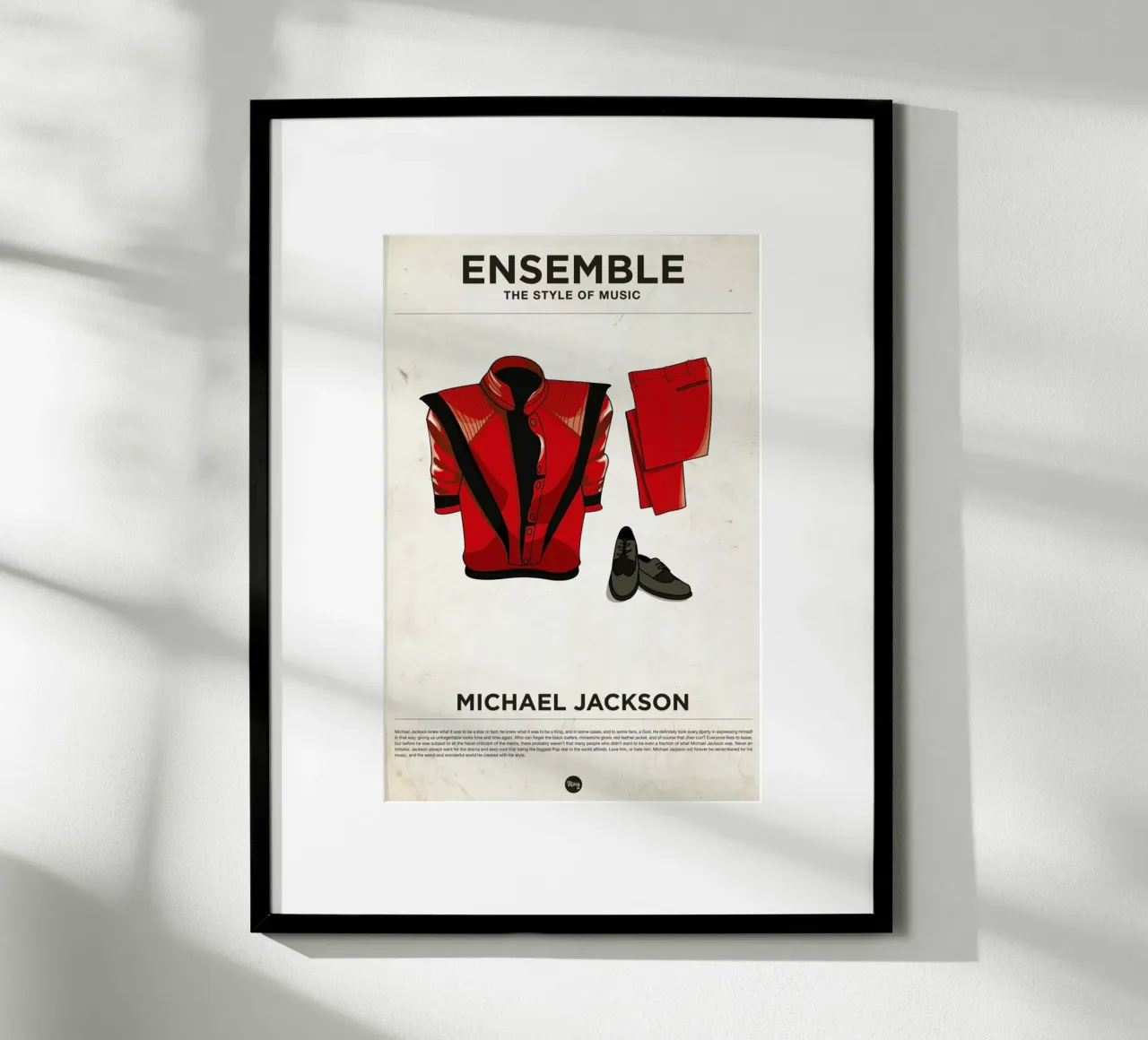 Ensemble Michael Jackson poster da Moxy Creative House