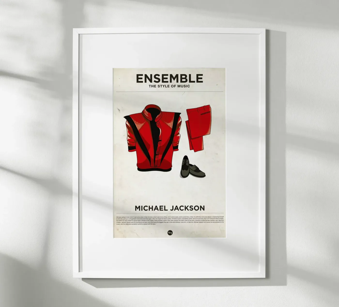 Ensemble Michael Jackson poster de Moxy Creative House