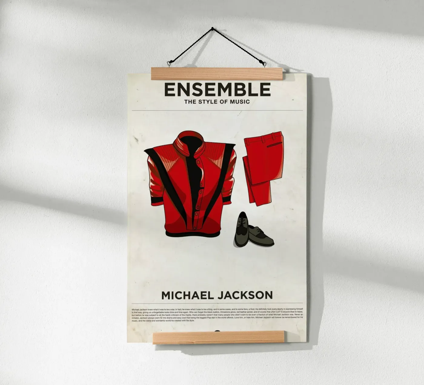Ensemble Michael Jackson poster de Moxy Creative House