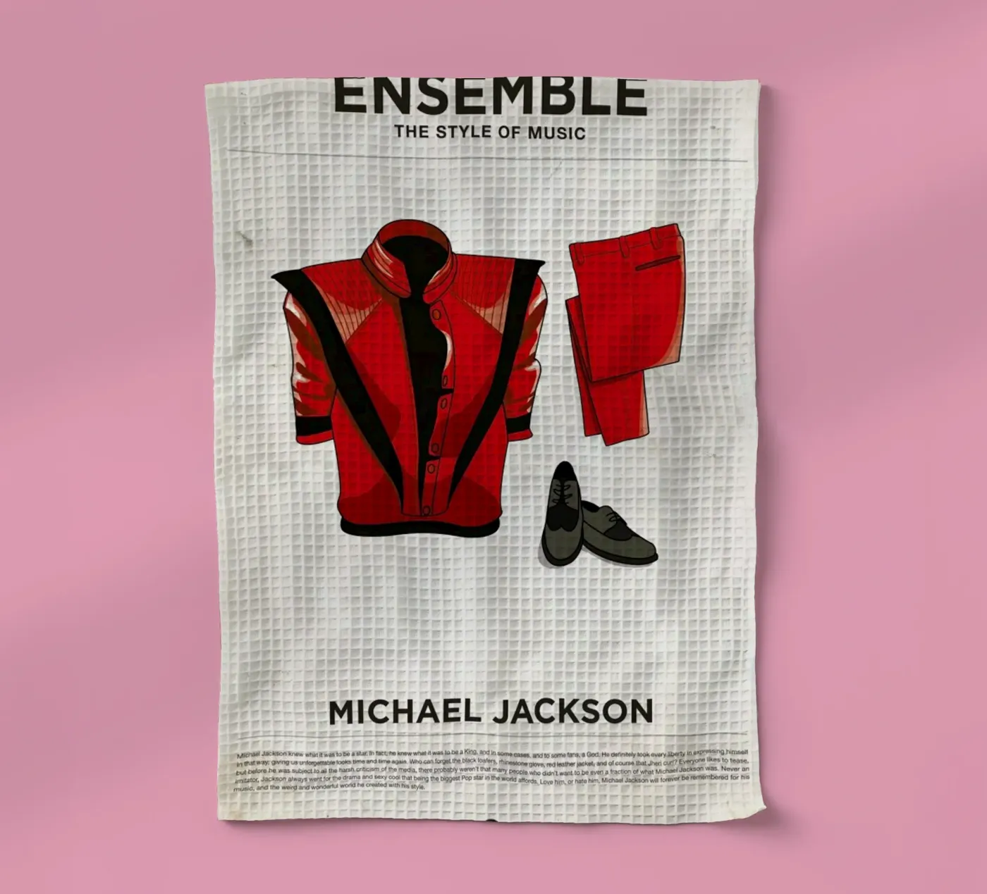 Ensemble Michael Jackson torchon de Moxy Creative House