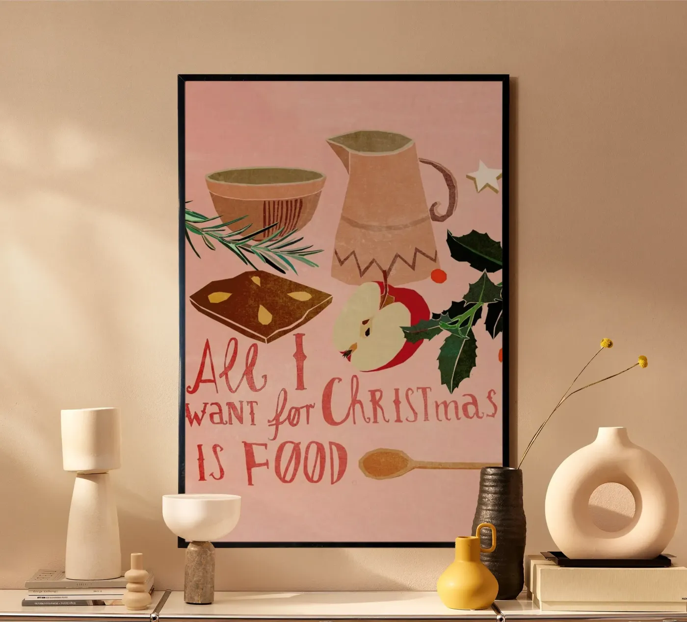 Christmas poster by Eva Wünsch