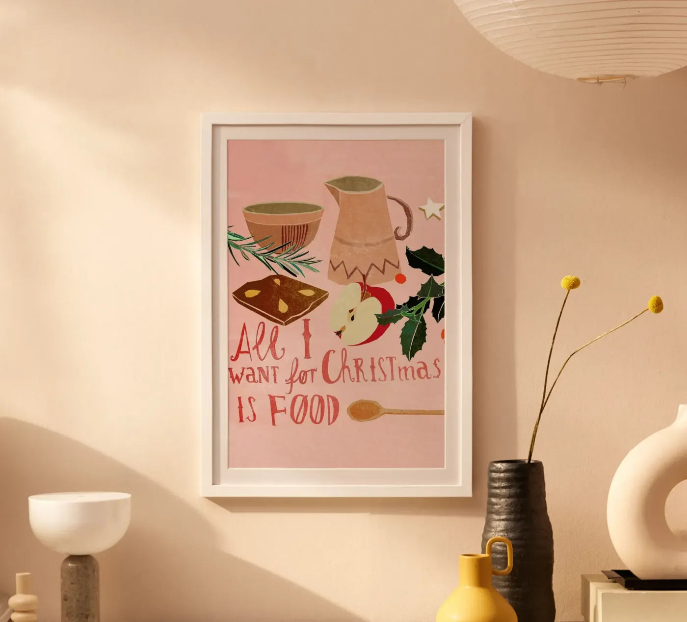 Christmas poster by Eva Wünsch