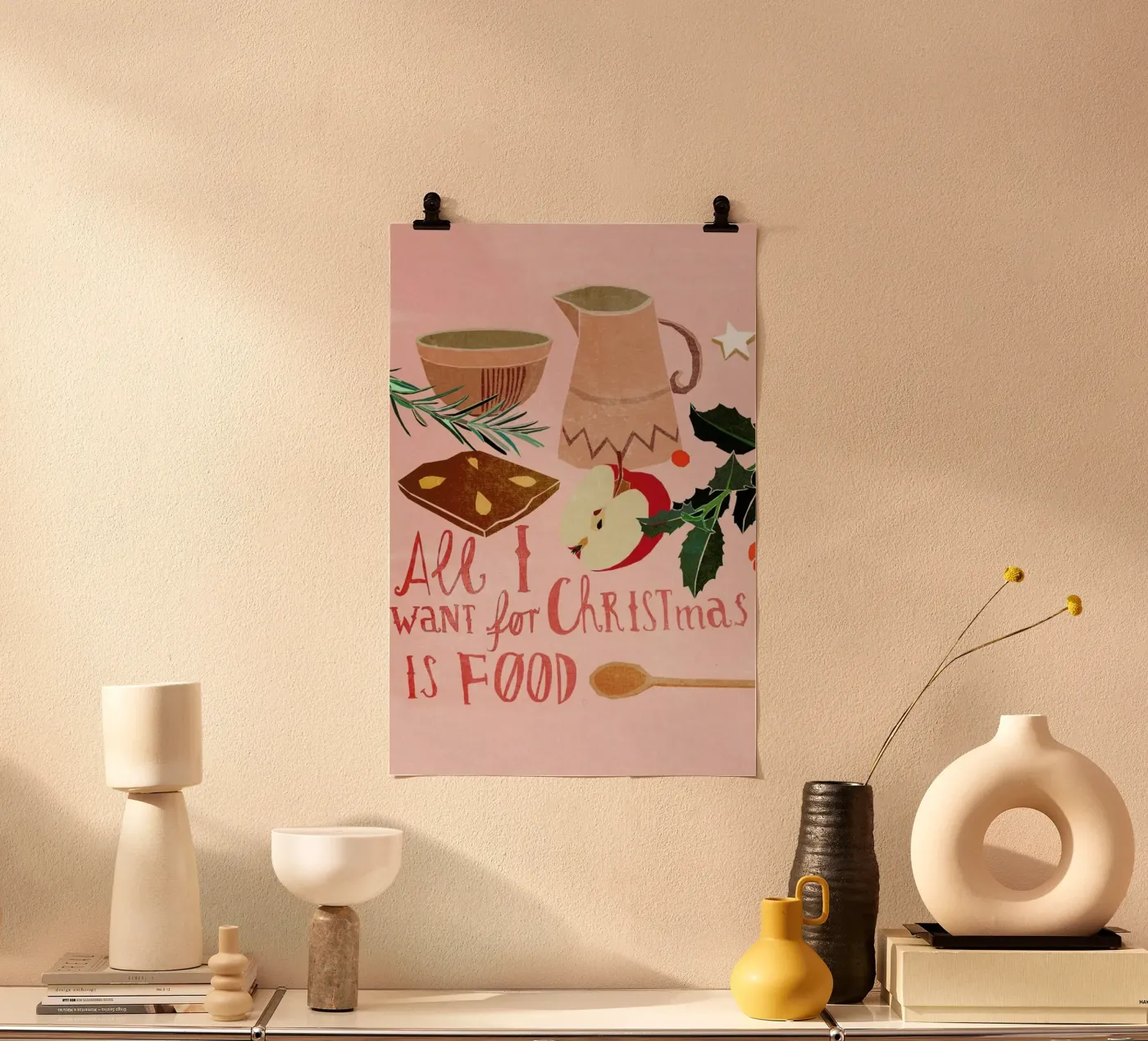 Christmas poster by Eva Wünsch