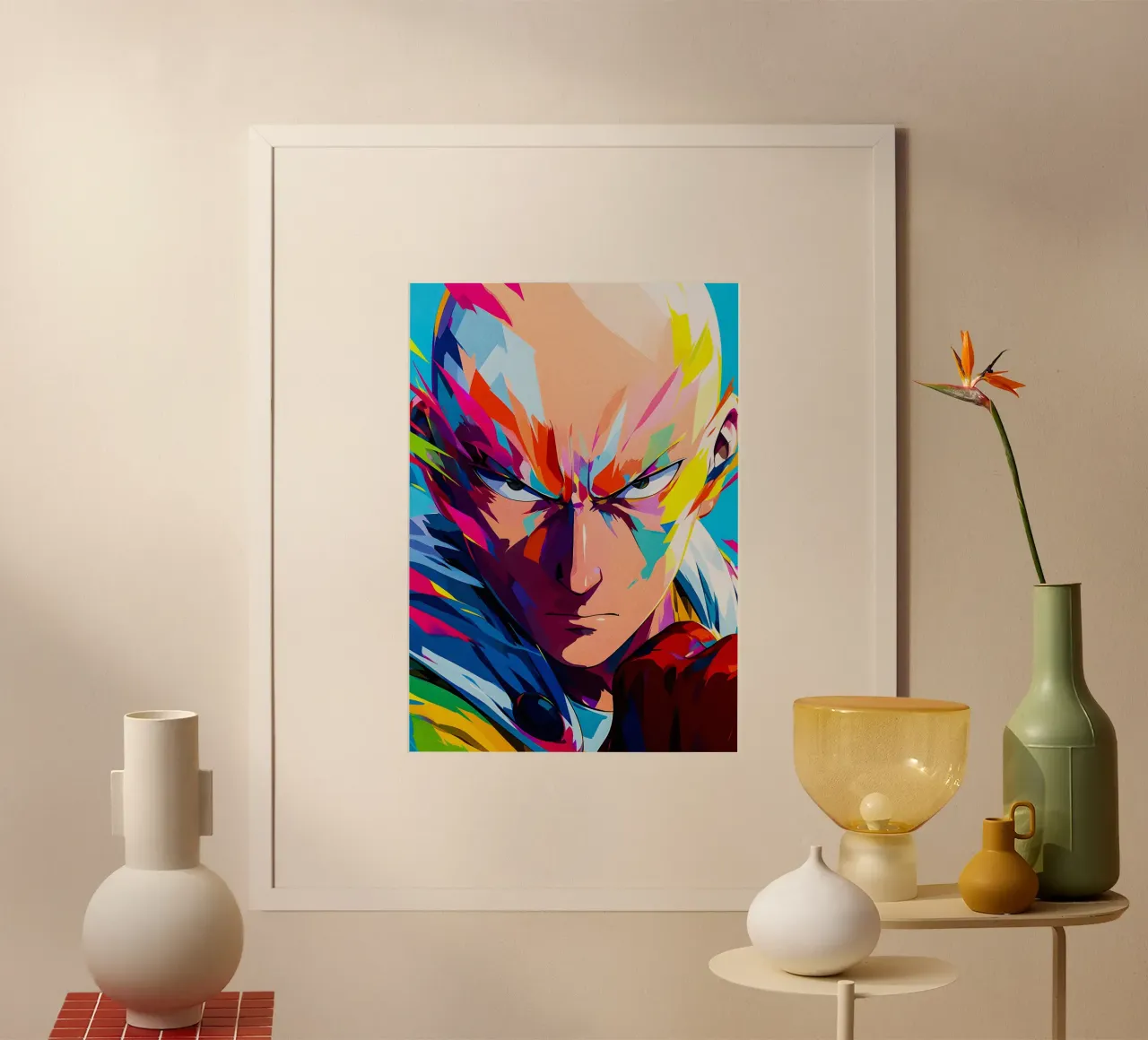 saitama one punch man carta hahnemühle da HopeStudio