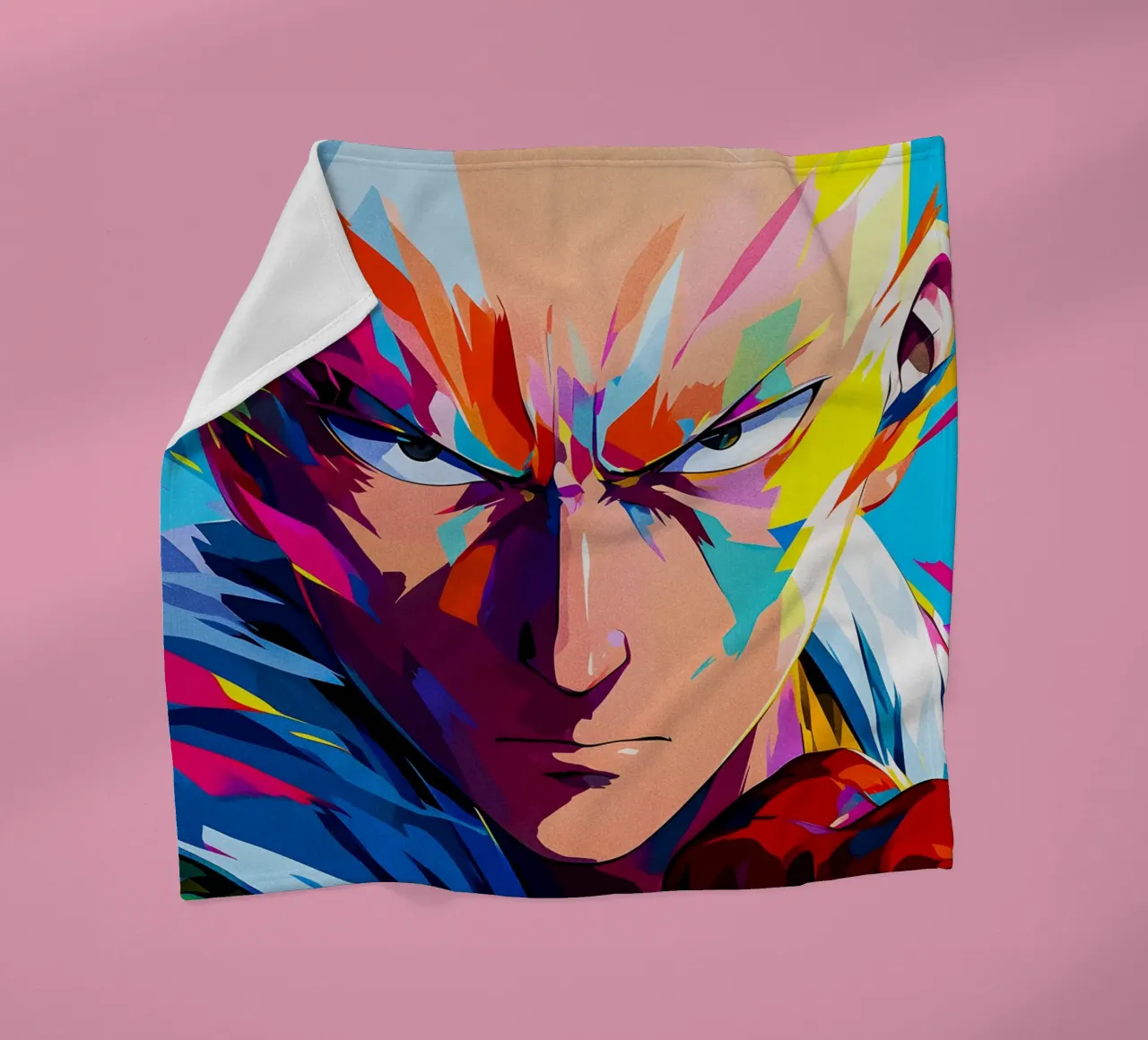 saitama one punch man manta de franela de HopeStudio
