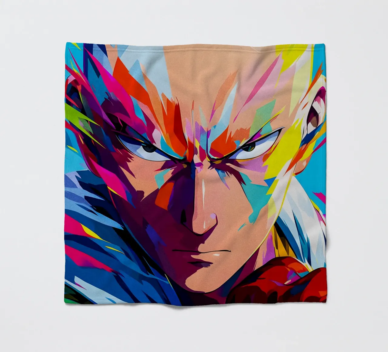 saitama one punch man manta de franela de HopeStudio