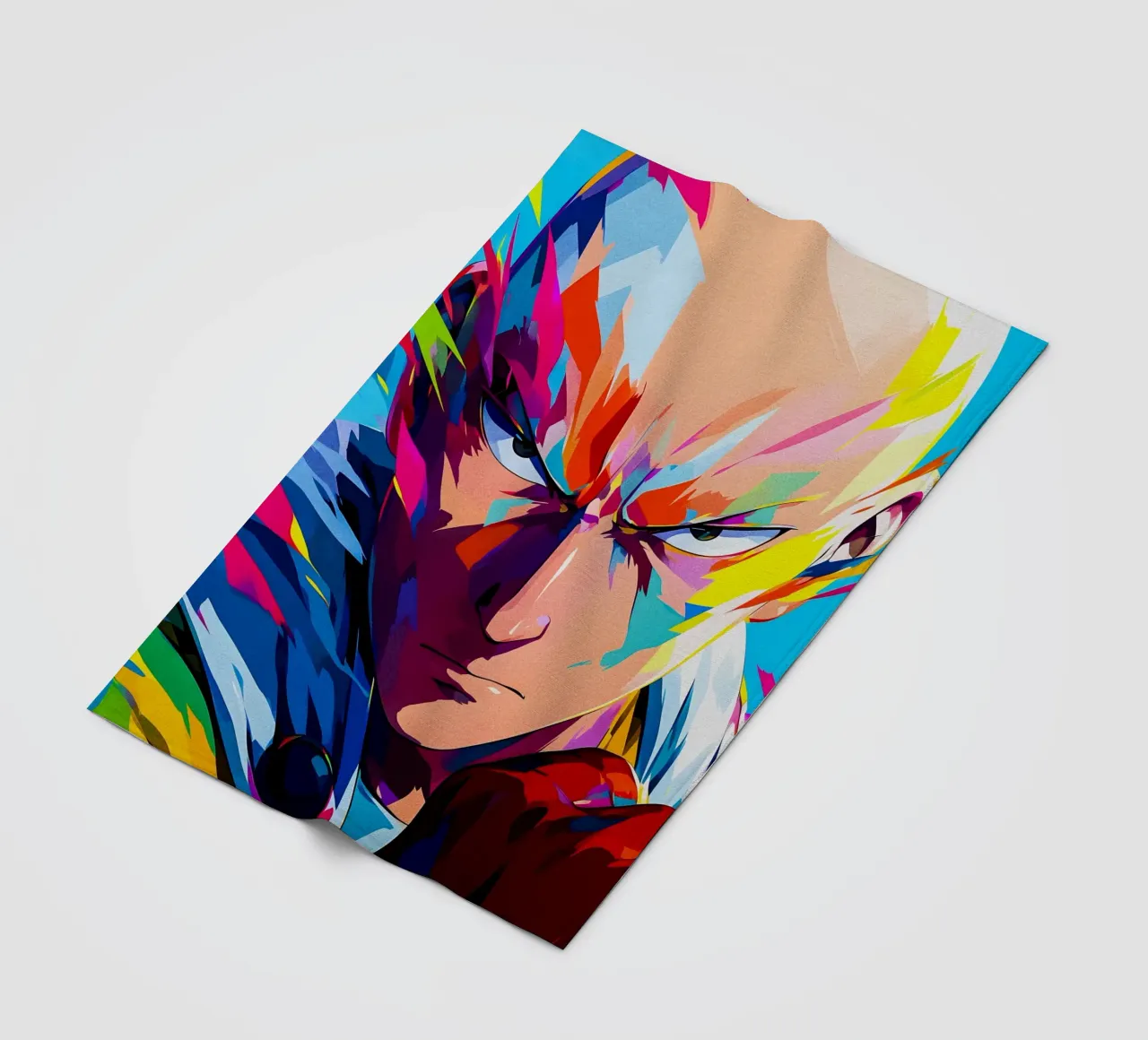 saitama one punch man manta de franela de HopeStudio