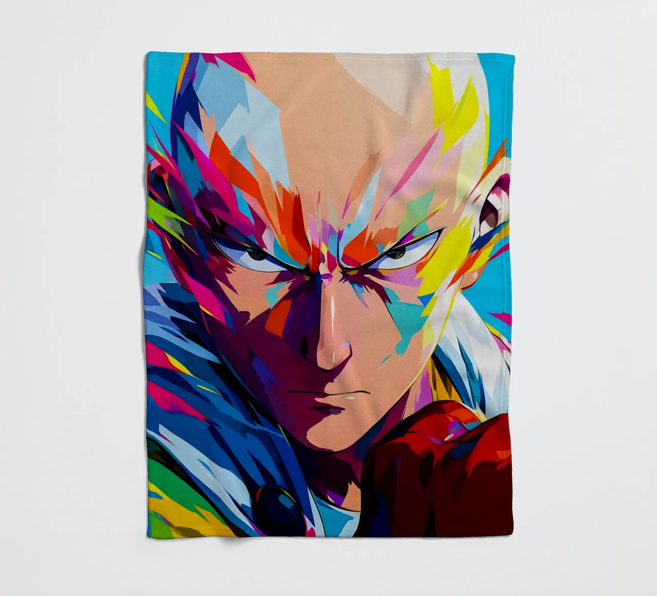 saitama one punch man manta de franela de HopeStudio