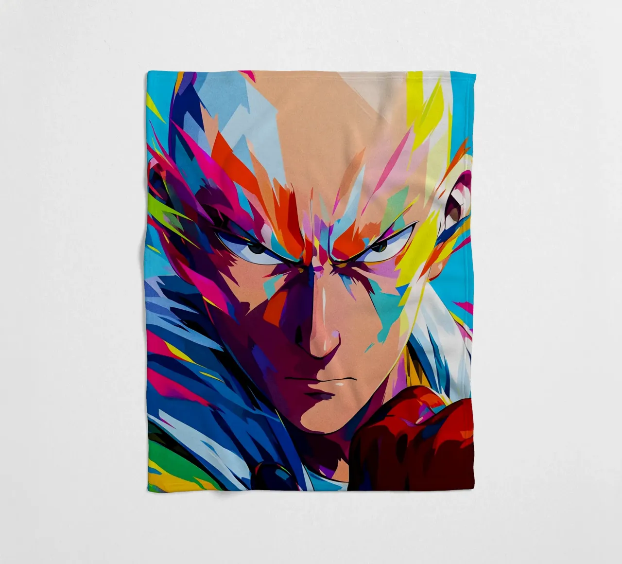 saitama one punch man manta de franela de HopeStudio