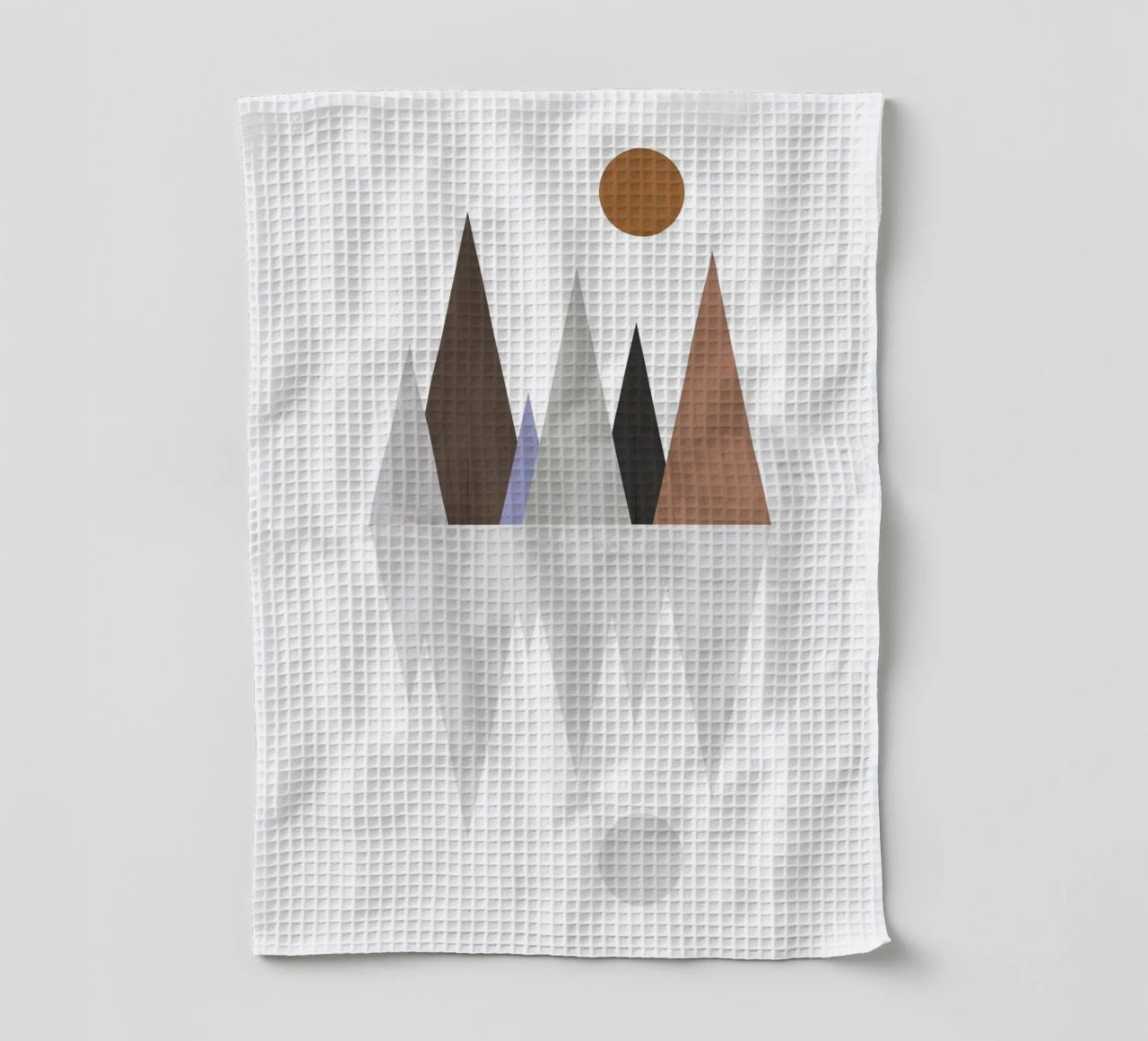 Minimalist landscape with inverted reflection canovaccio da cucina da LisaArtes