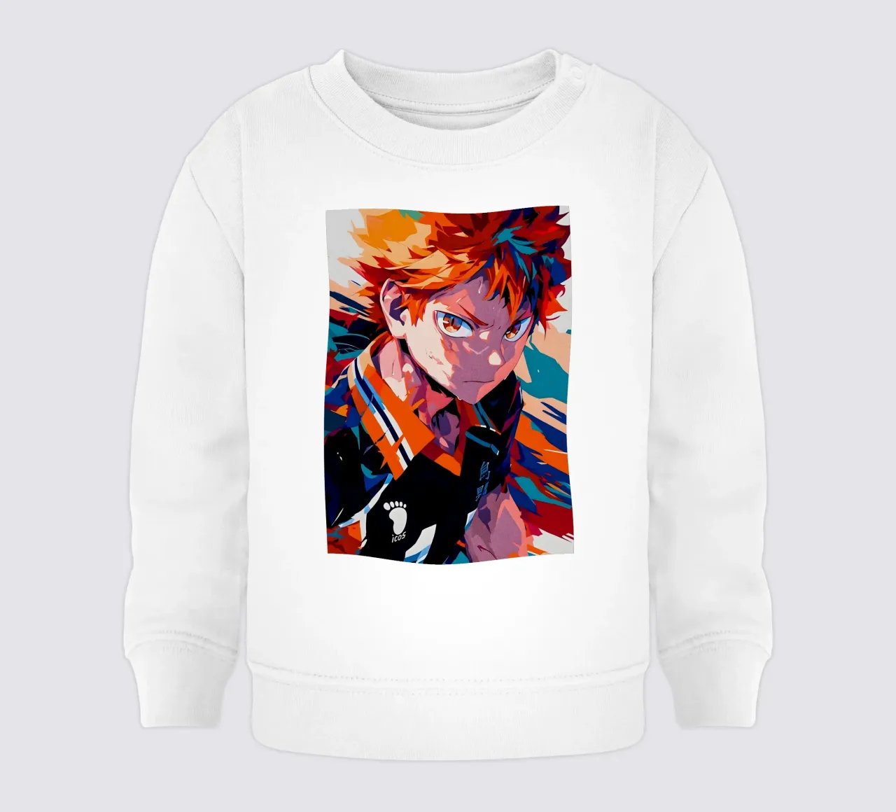 Shoyo Hinata From Haikyu!! felpa neonato da HopeStudio