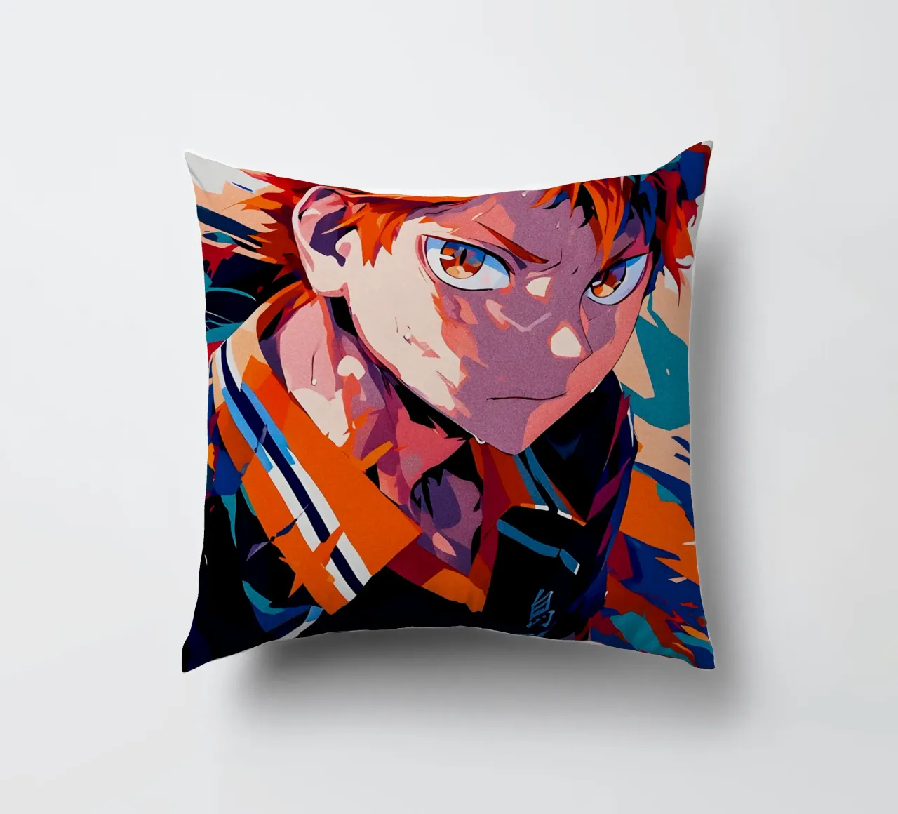 Shoyo Hinata From Haikyu!! decorative cushion by HopeStudio