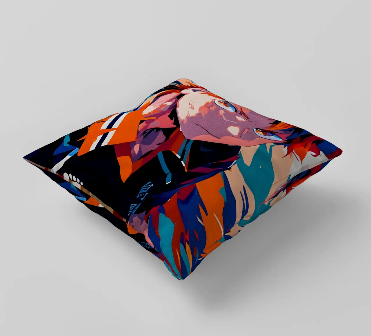 Shoyo Hinata From Haikyu!! decorative cushion by HopeStudio