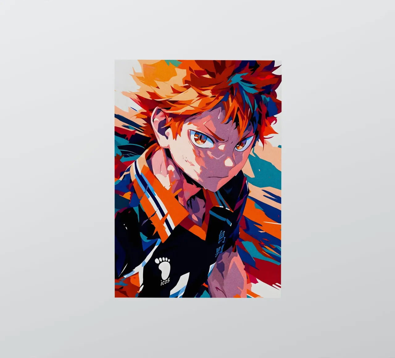 Shoyo Hinata From Haikyu!! sticker by HopeStudio