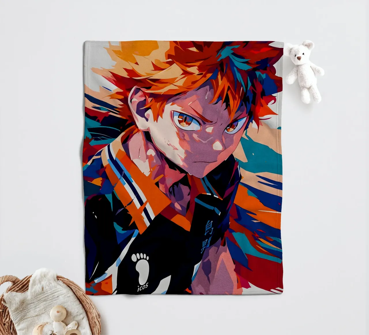Shoyo Hinata From Haikyu!! coperta in pile da HopeStudio