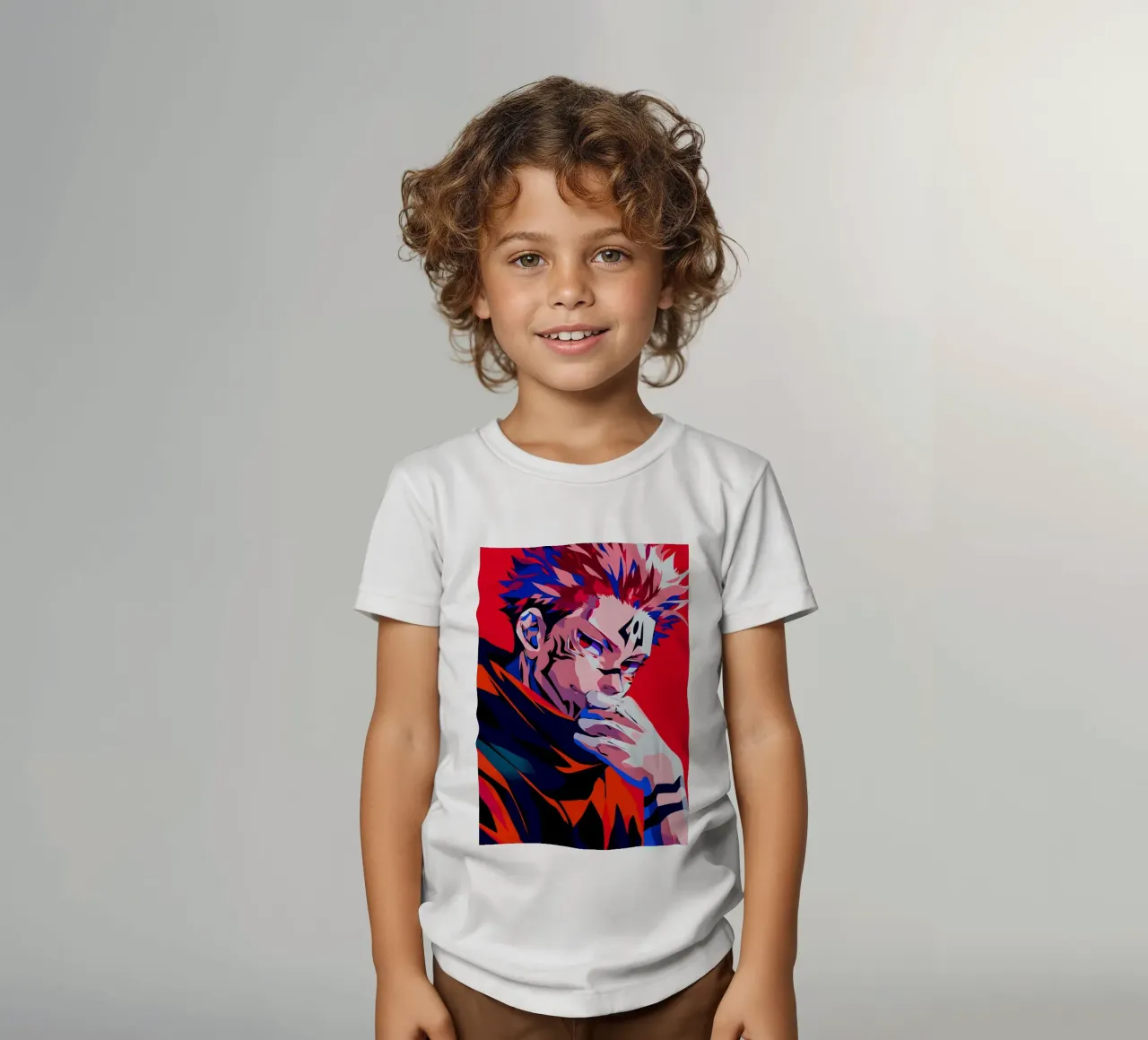 Sukuna Jujutsu Kaisen kids t-shirt by HopeStudio