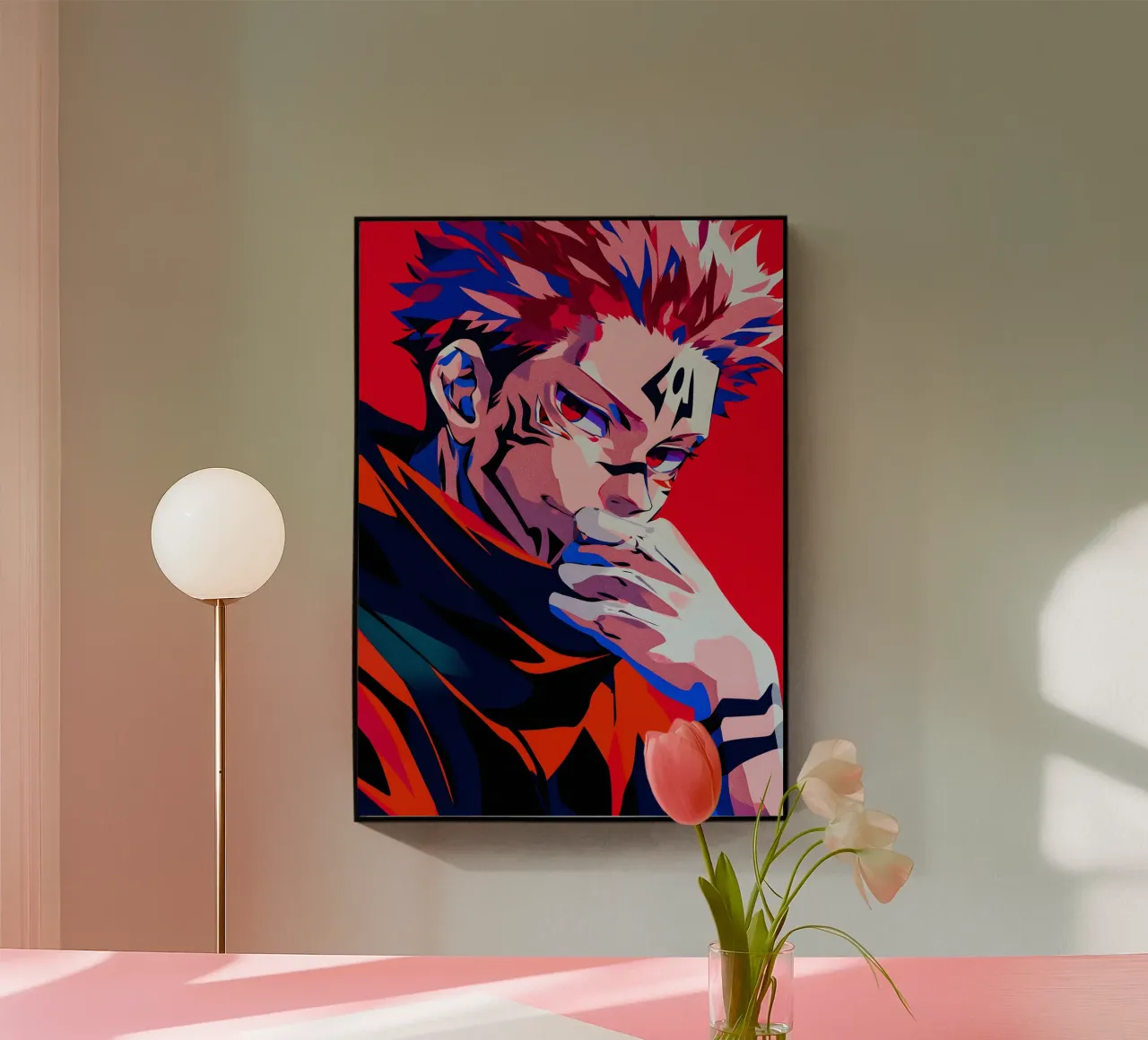 Sukuna Jujutsu Kaisen plexiglass da HopeStudio