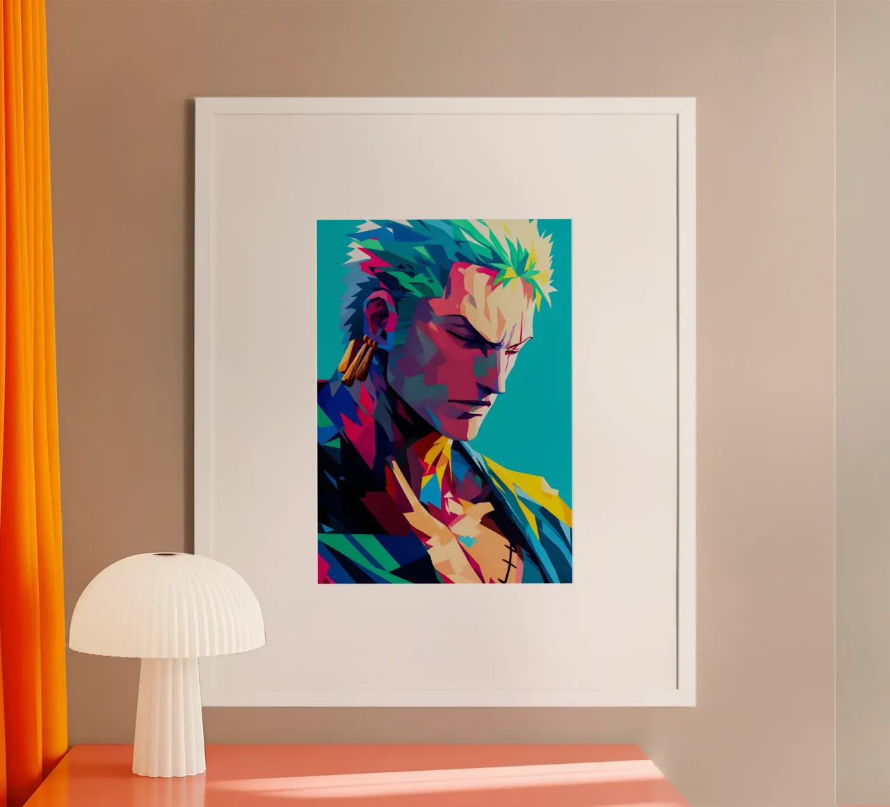Zoro One Piece poster da HopeStudio
