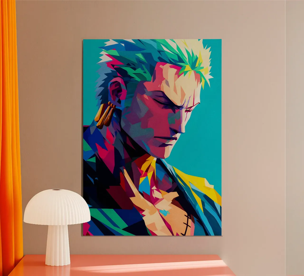 Zoro One Piece poster da HopeStudio