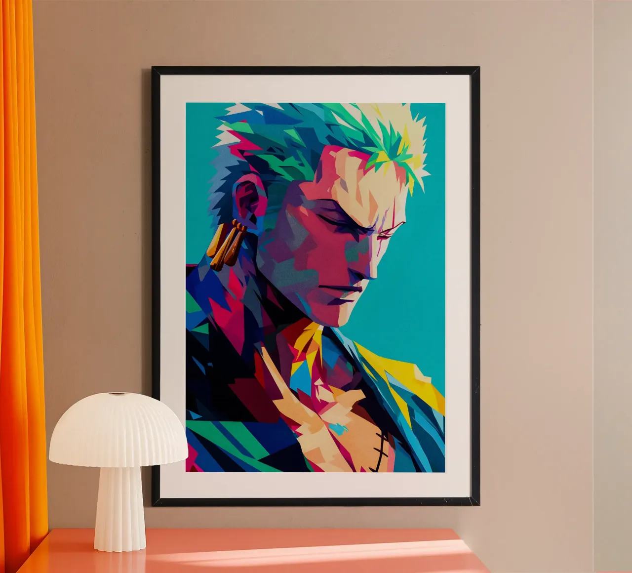Zoro One Piece poster da HopeStudio