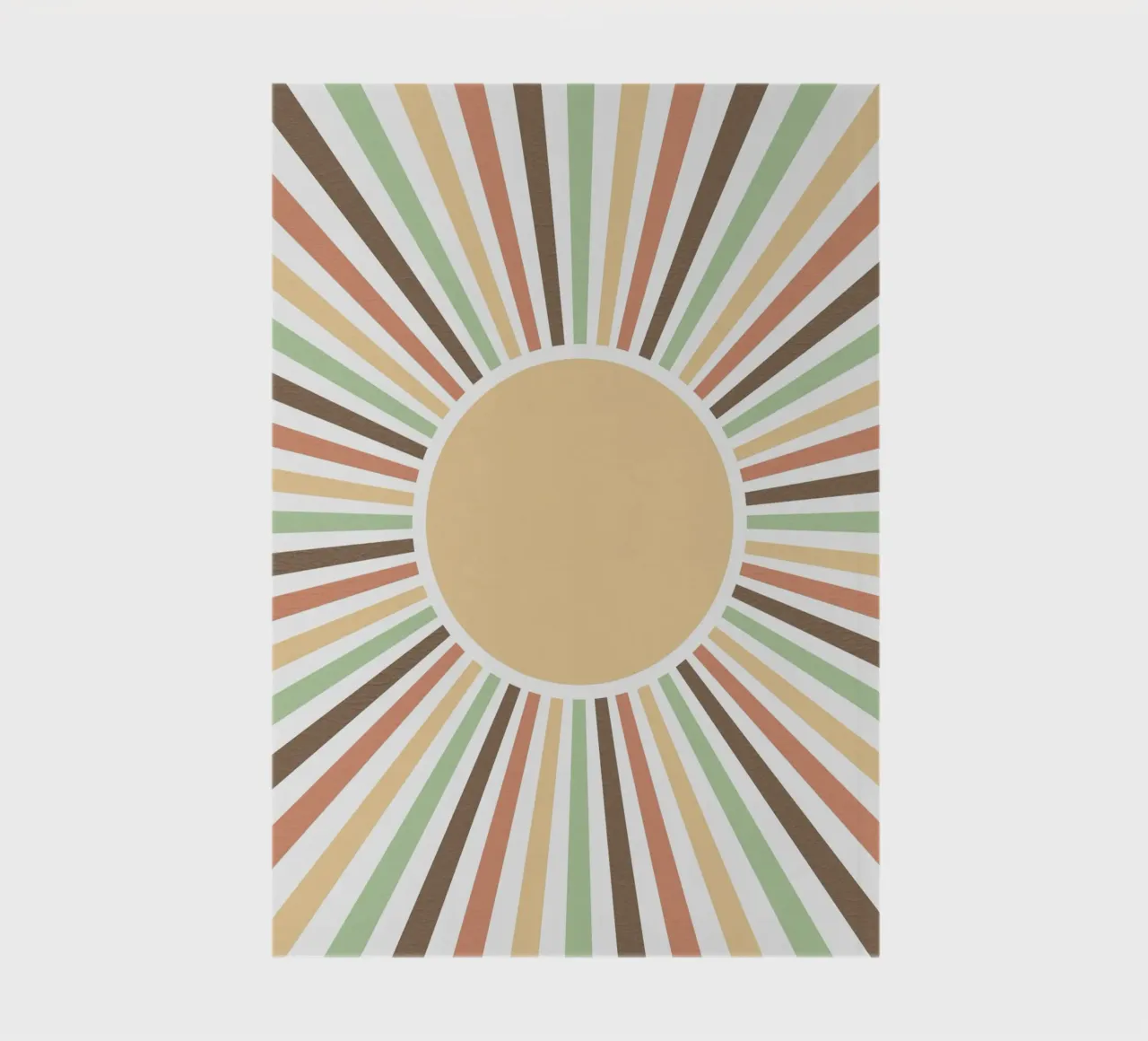 Radiating lines creating a sunburst effect carnet de notes de LisaArtes