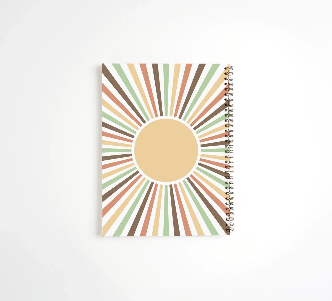 Radiating lines creating a sunburst effect diario ad anelli da LisaArtes