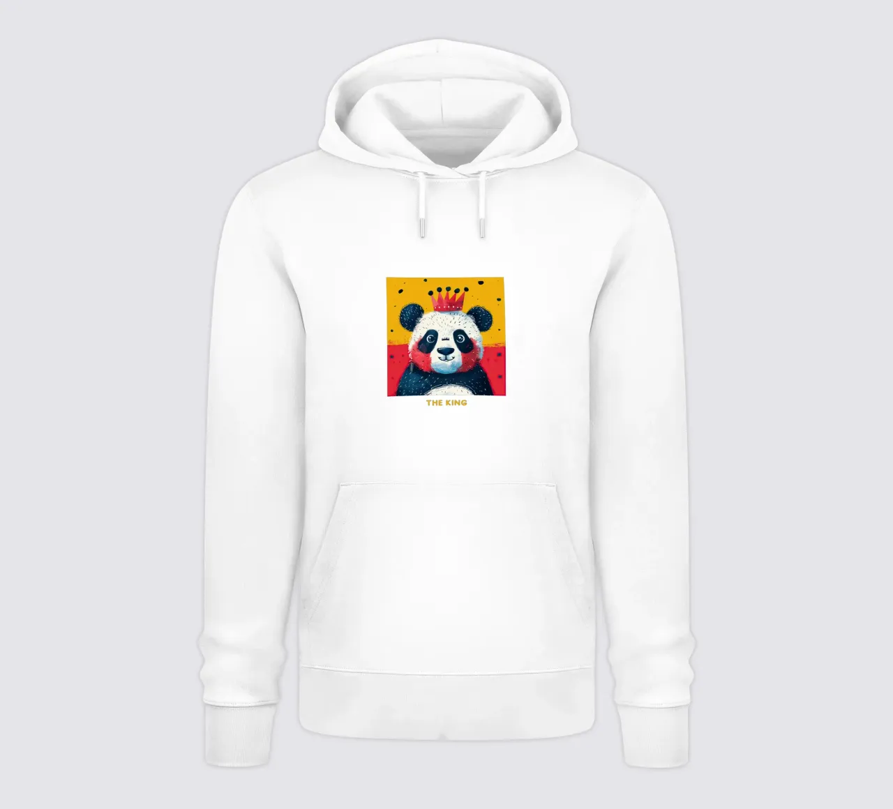 Panda - Re felpa con cappuccio da Nikis Art Studio