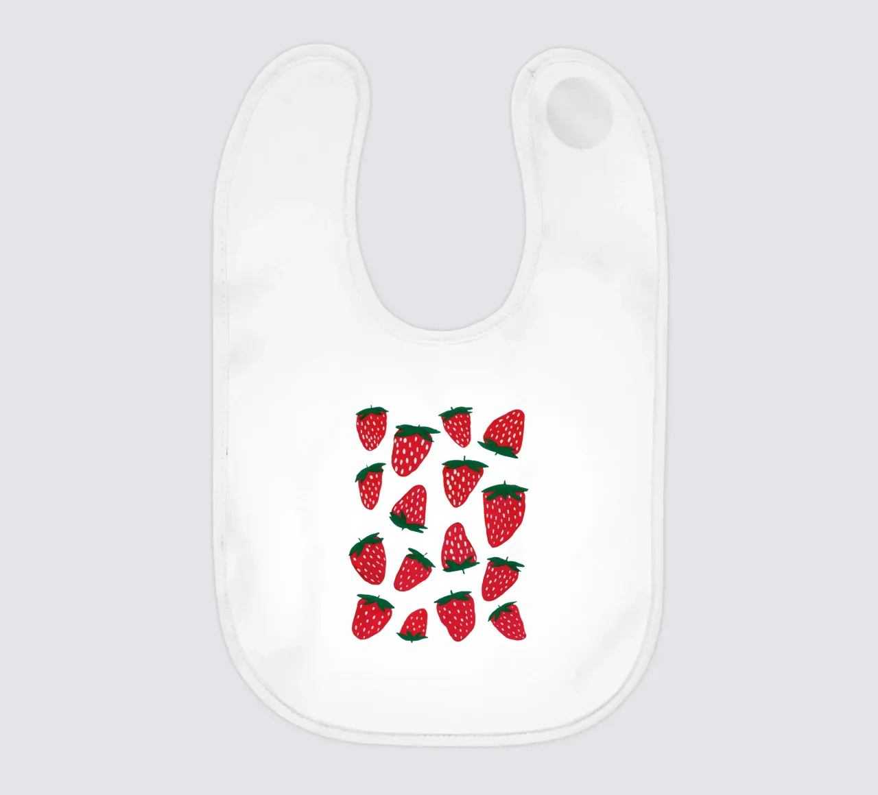 Fragole carine bavaglino da Wackapacka
