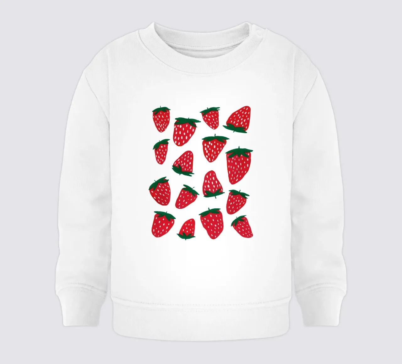 Fragole carine felpa neonato da Wackapacka