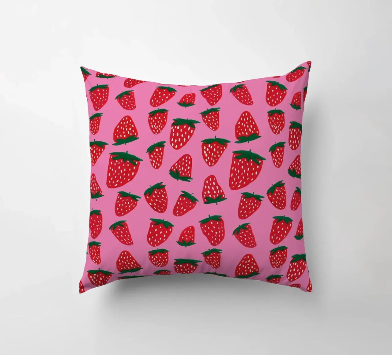 Fragole carine cuscino da Wackapacka