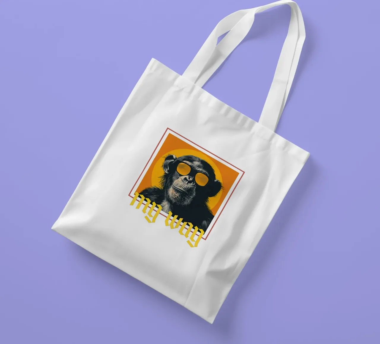 The Jungle’s Rhythm borsa in juta da Nikis Art Studio