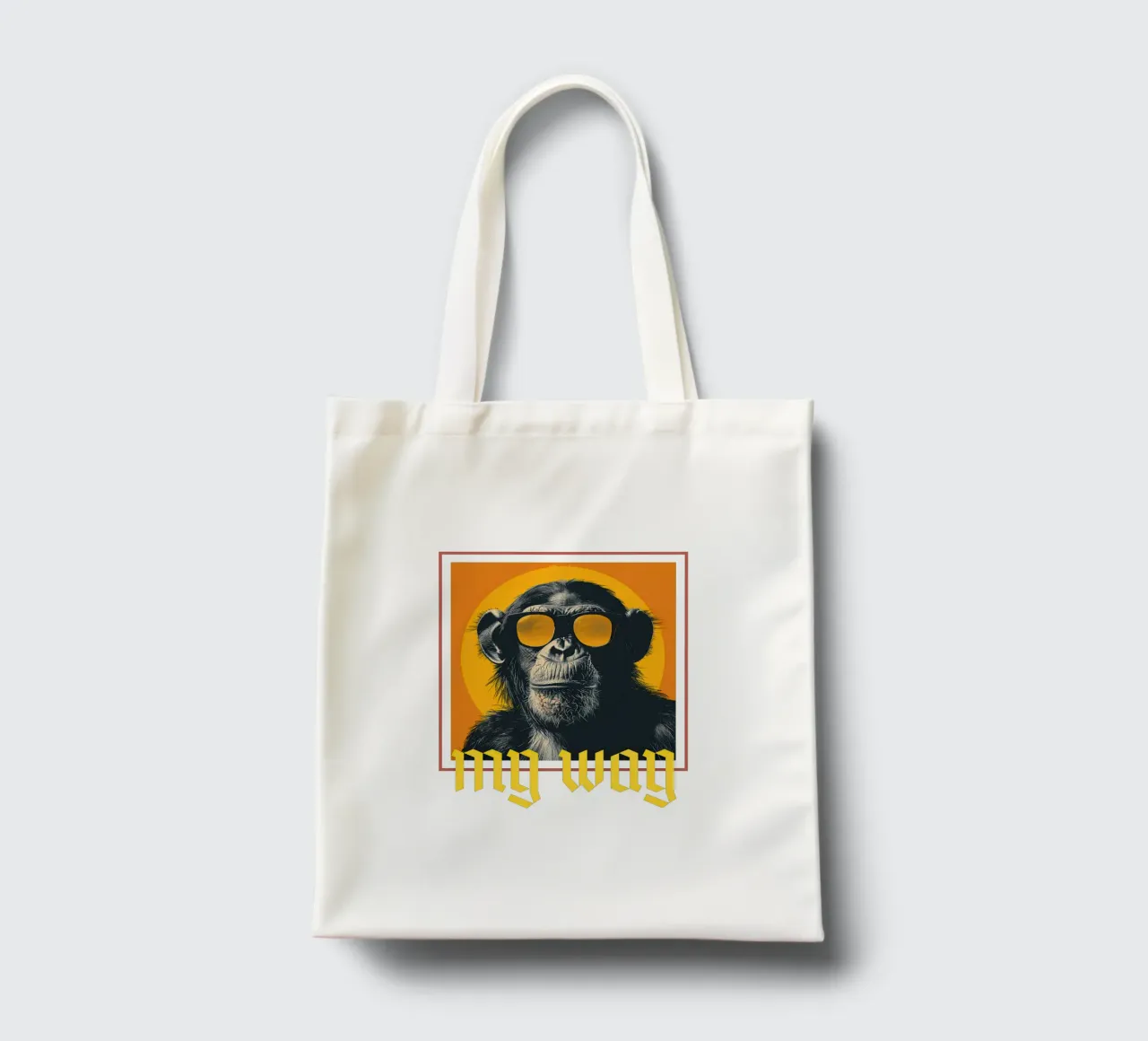 The Jungle’s Rhythm borsa in juta da Nikis Art Studio