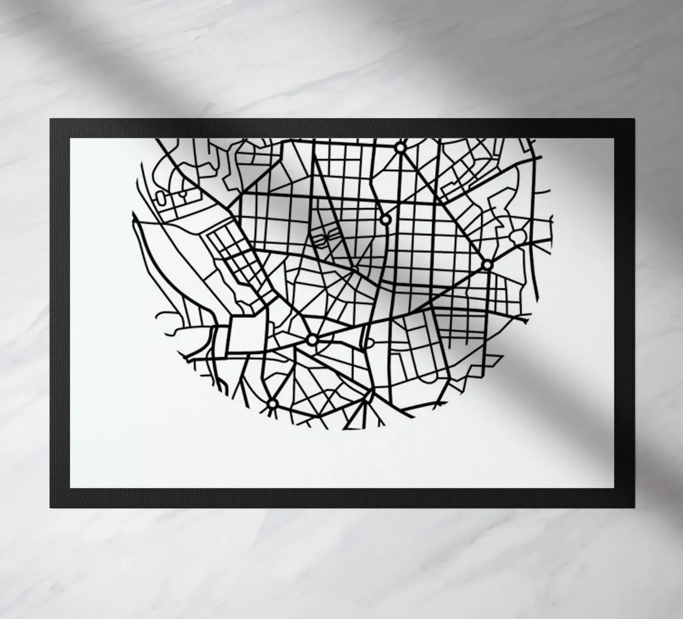 Madrid deurmat van Naxart