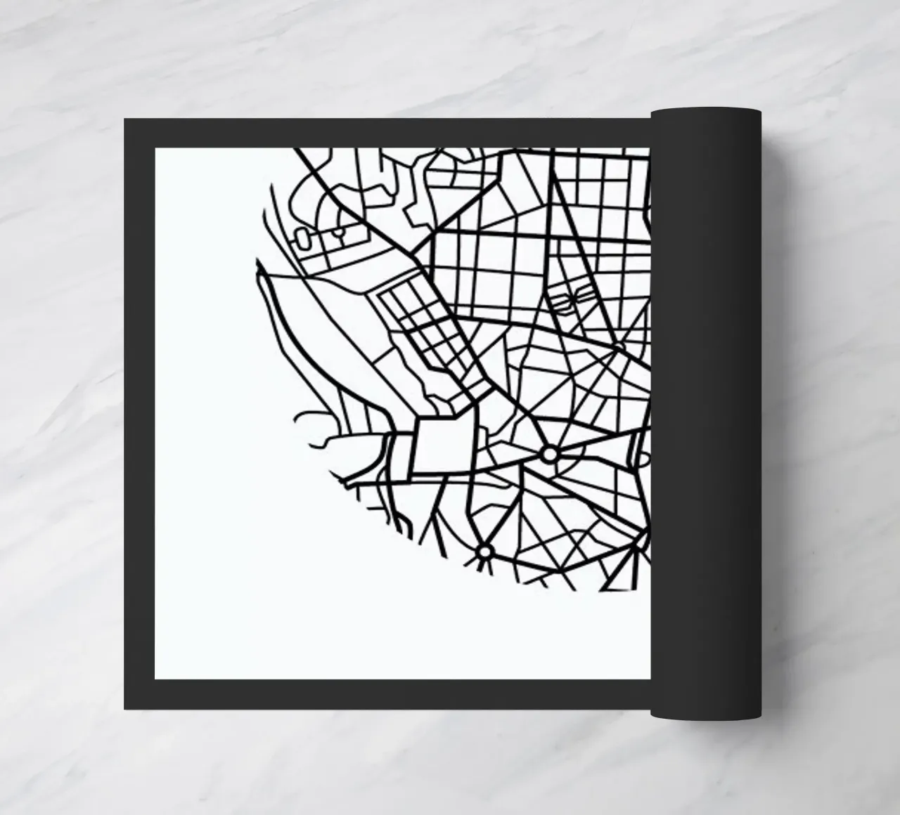 Madrid Fußmatte von Naxart