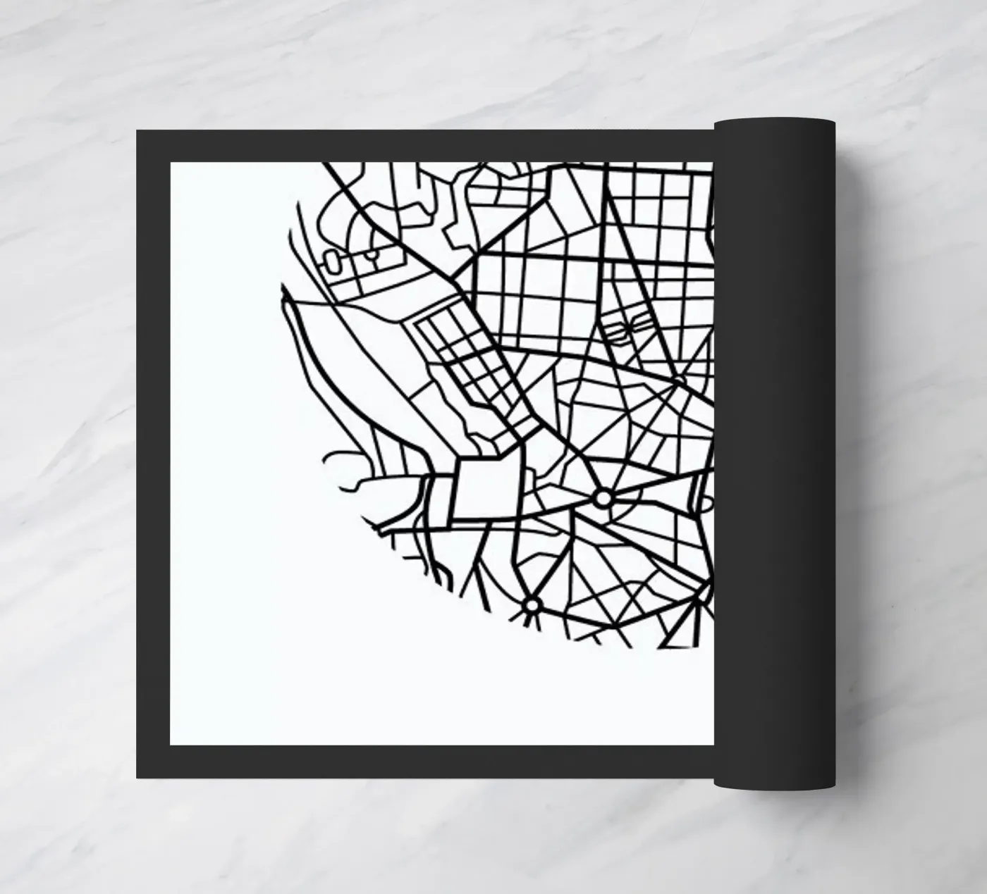 Madrid deurmat van Naxart