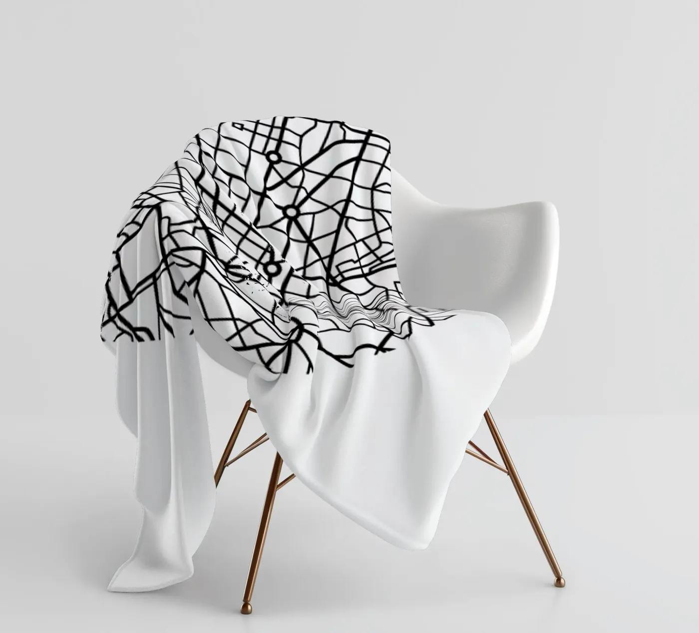 Madrid Fleecedecke von Naxart