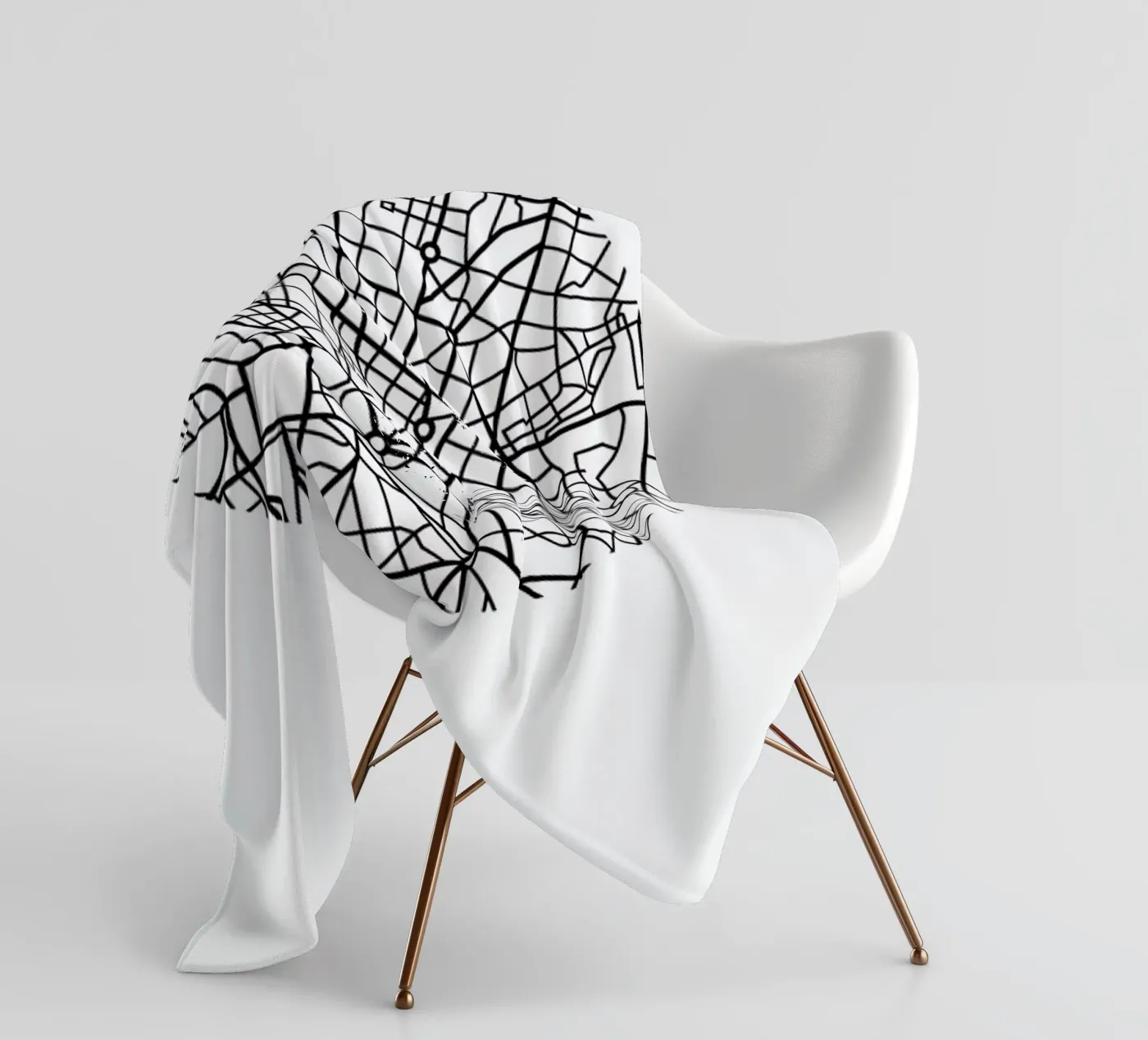 Madrid Fleecedecke von Naxart