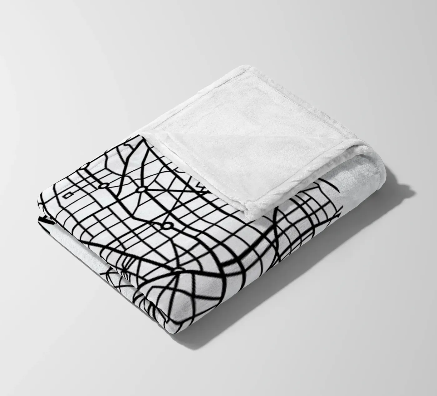 Madrid Fleecedecke von Naxart