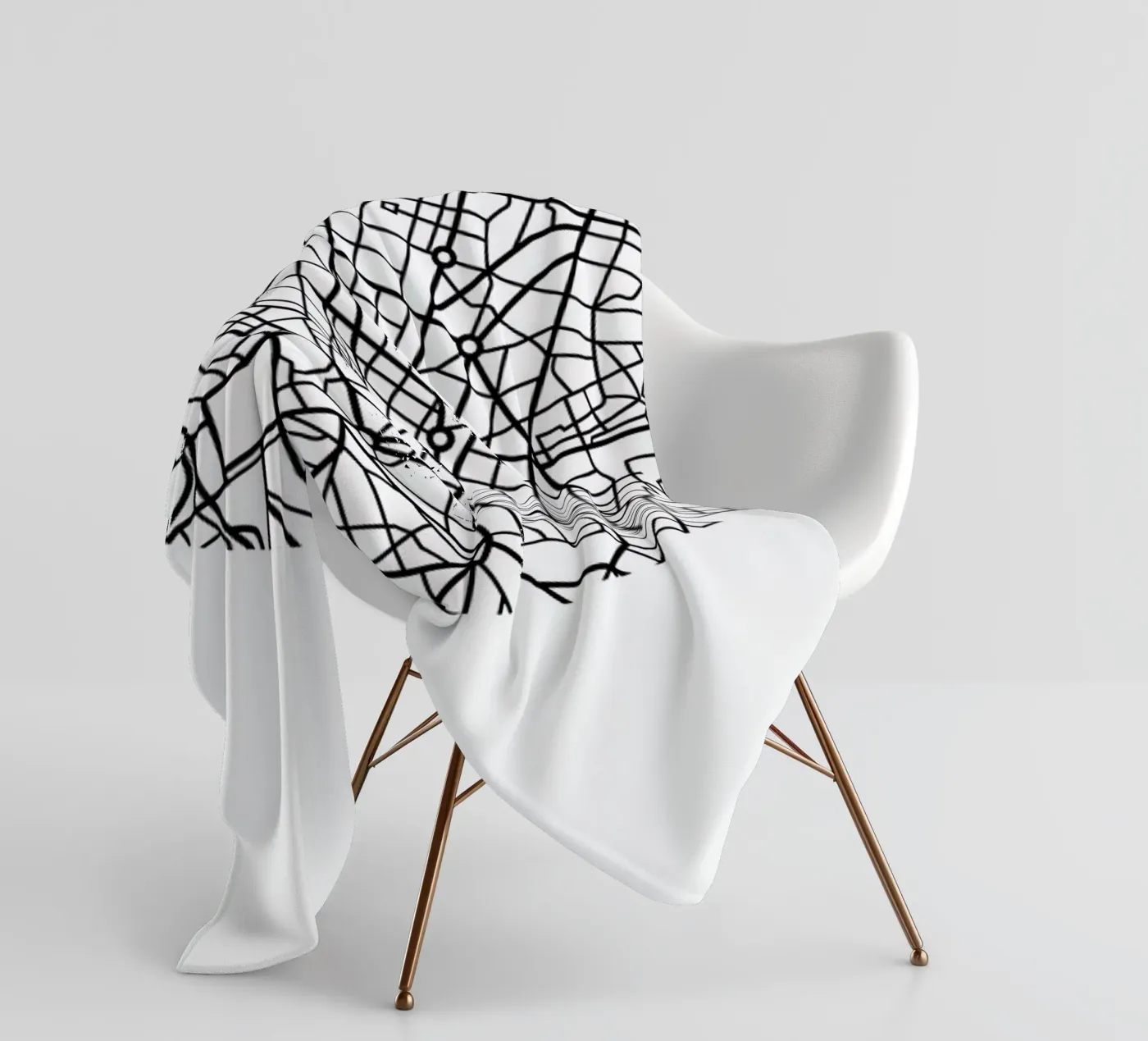 Madrid Fleecedecke von Naxart