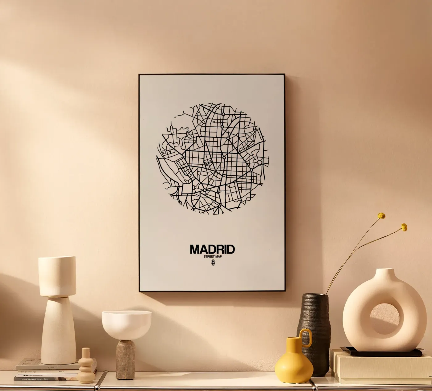 Madrid Acryl-Glas von Naxart