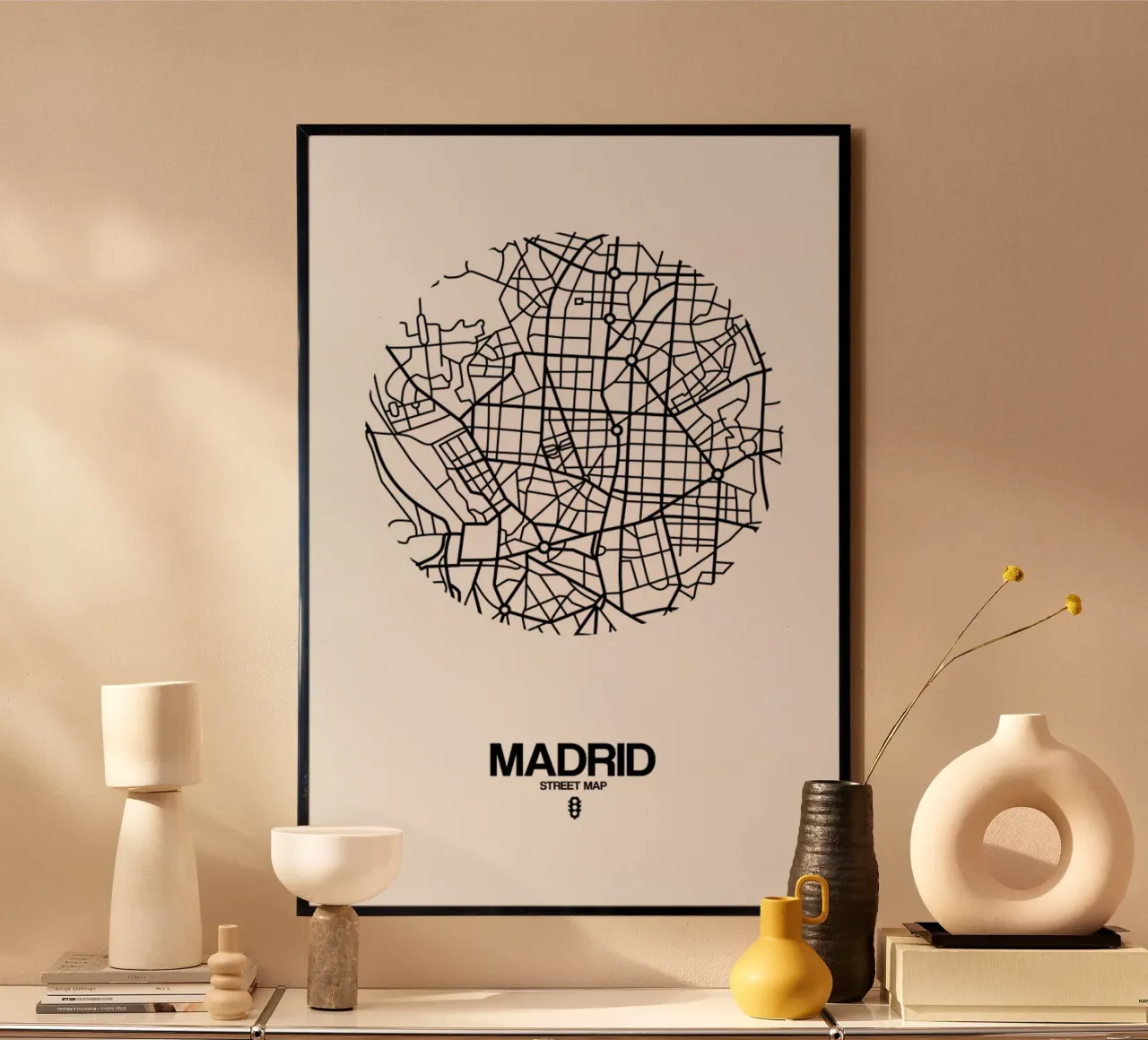 Madrid poster da Naxart