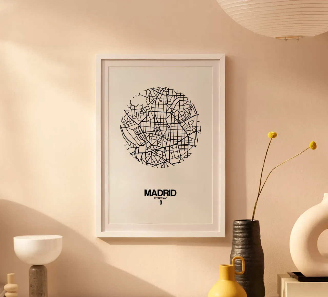 Madrid poster da Naxart