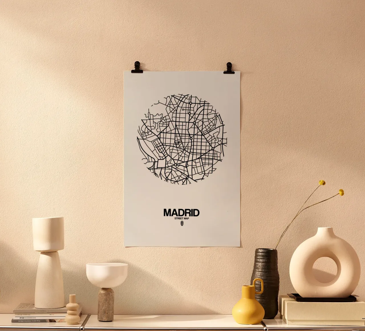 Madrid poster da Naxart