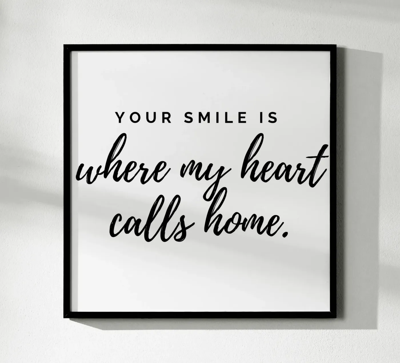 Oh, thuis! poster van Street Boutique