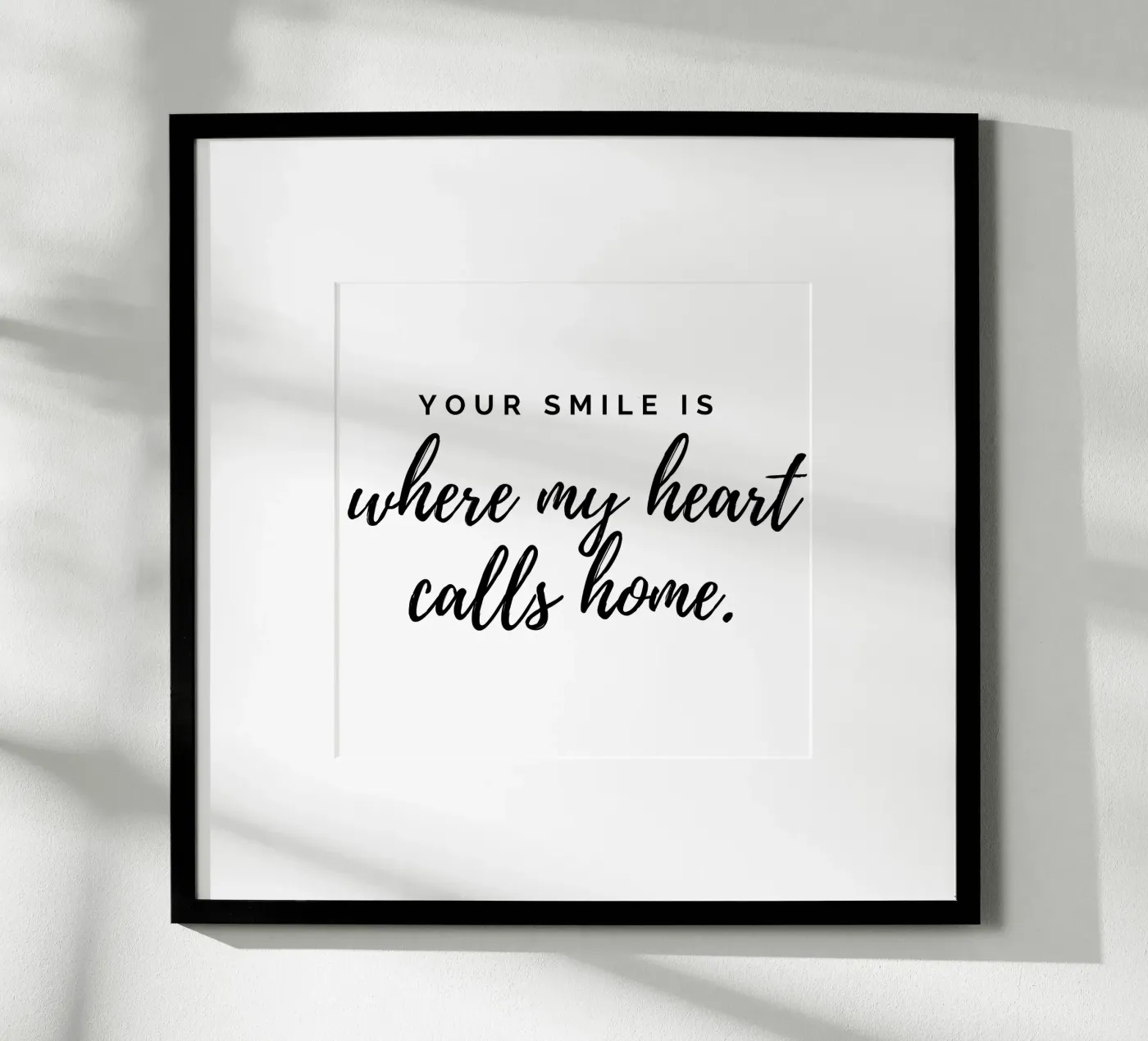 Oh, thuis! poster van Street Boutique