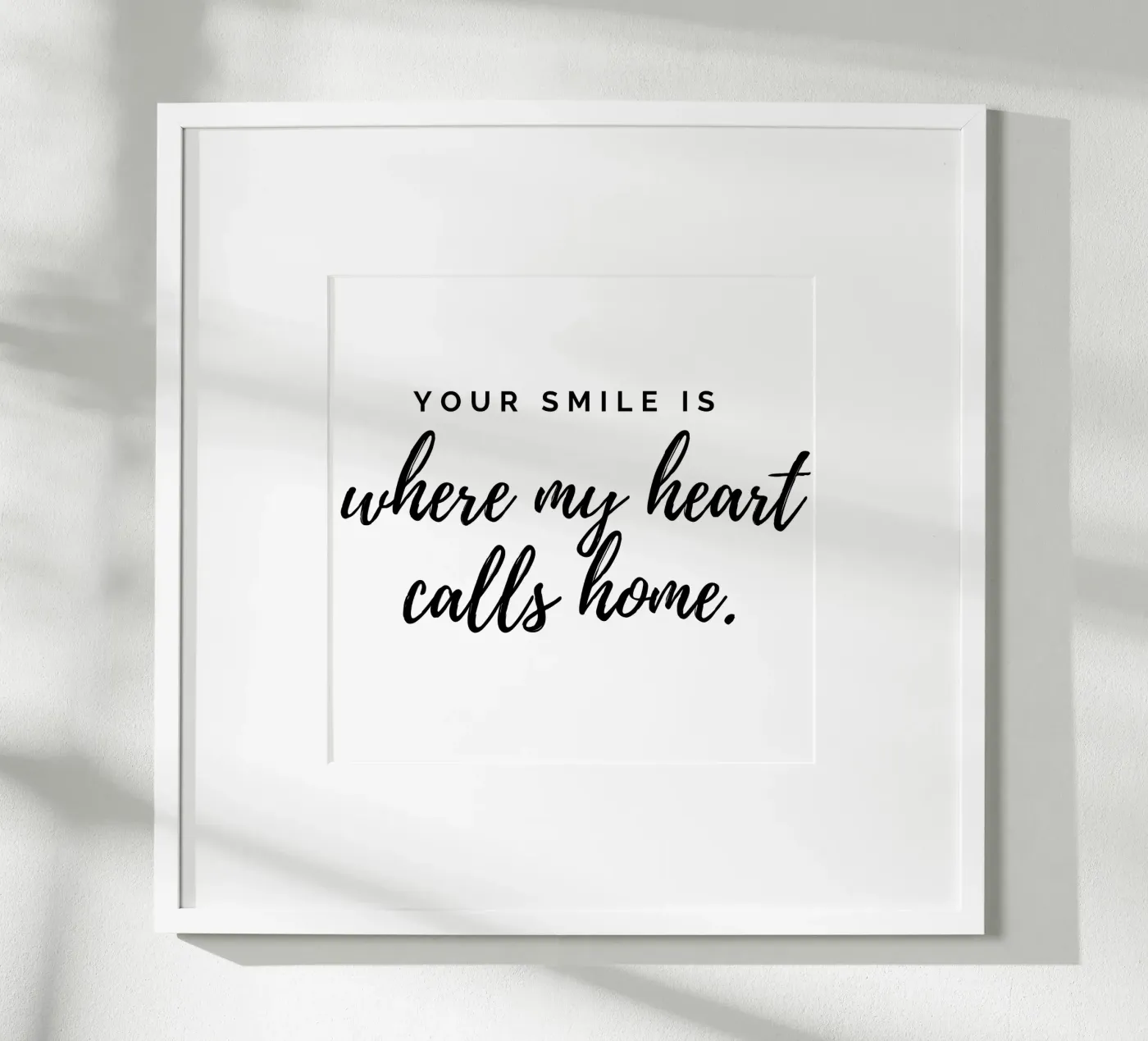 Oh, thuis! poster van Street Boutique