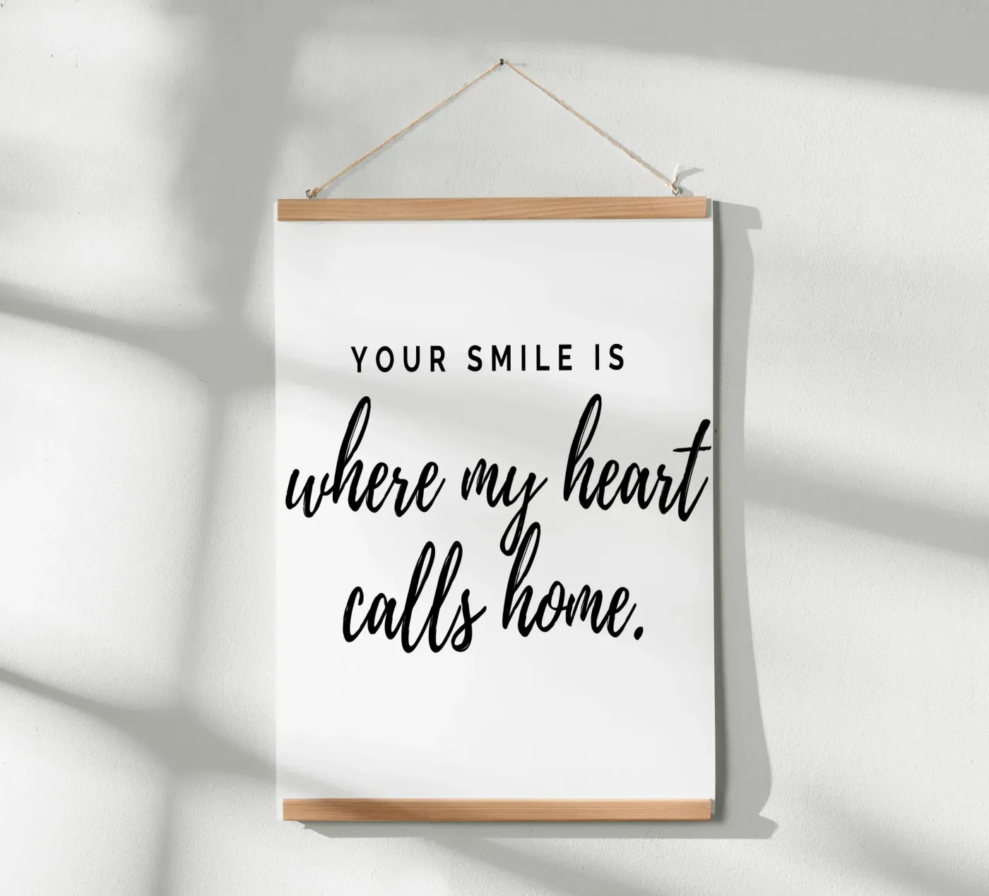 Oh, thuis! poster van Street Boutique