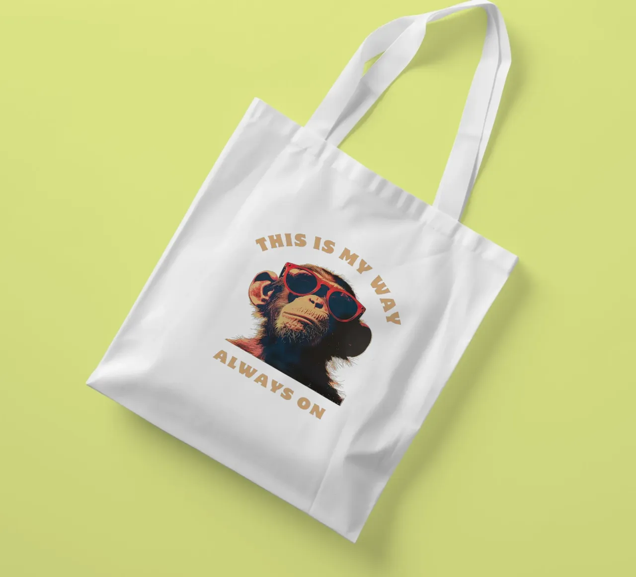 Jungle Fever borsa in juta da Nikis Art Studio