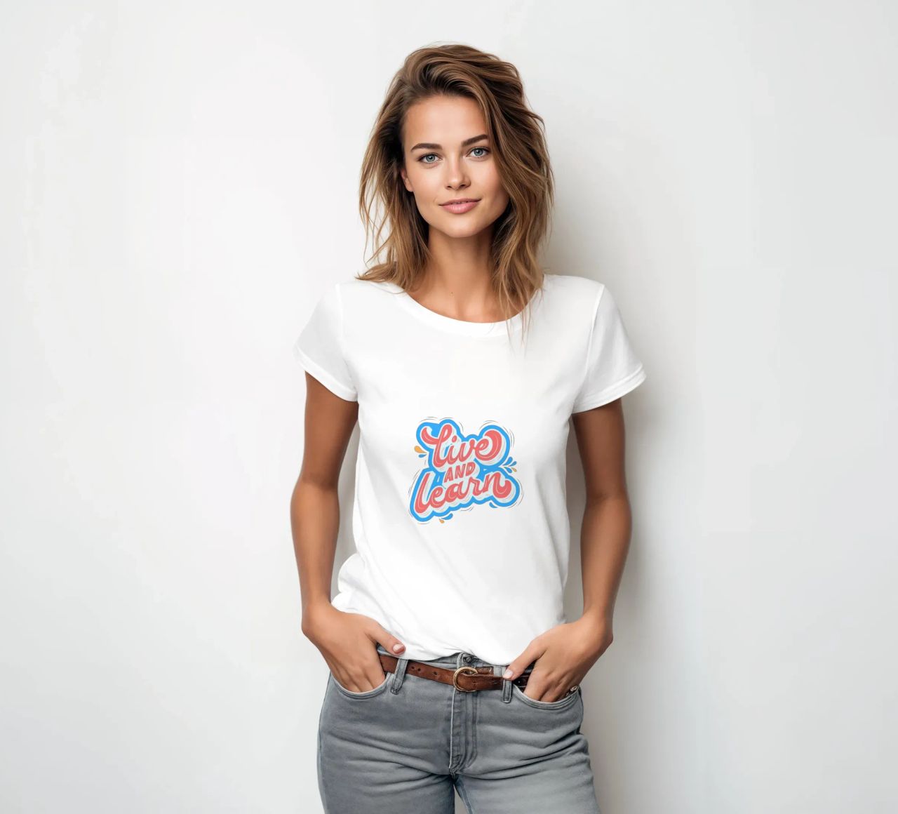 Live and Learn t-shirt da donna da Dreamer10